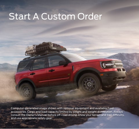 Start a custom order | Crescent Ford Inc in High Point NC