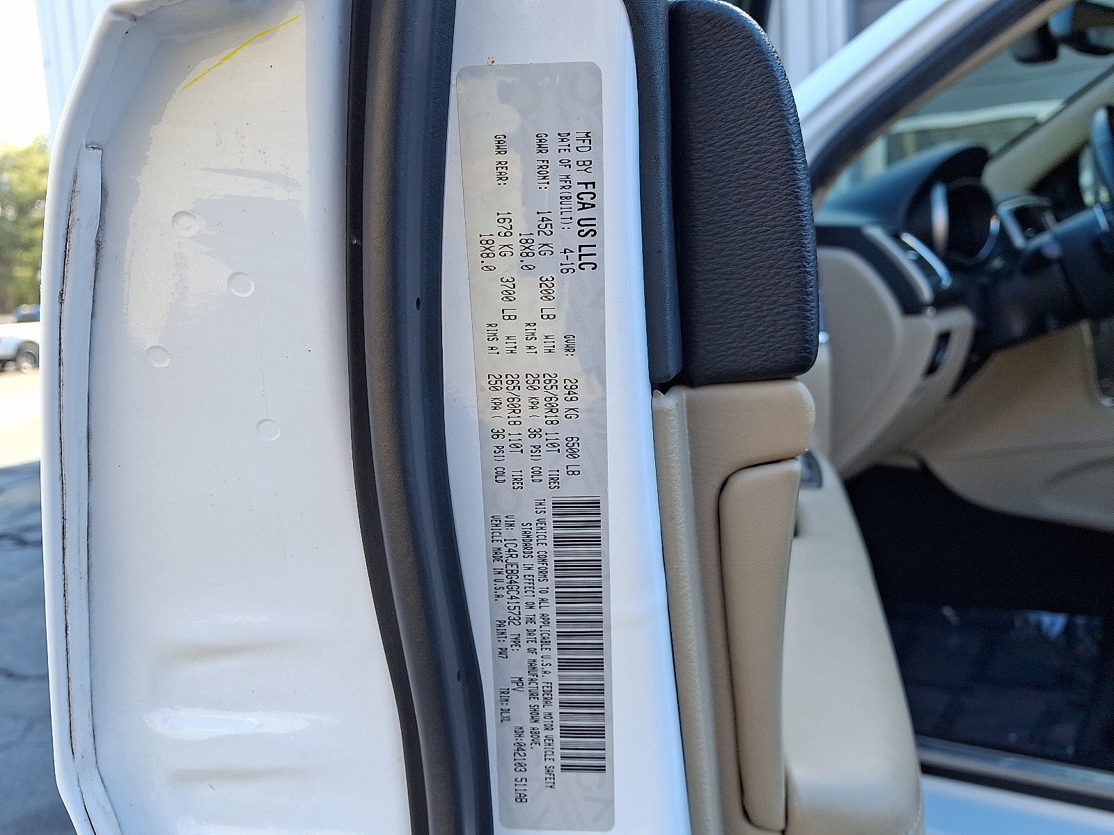 2016 Jeep Grand Cherokee Limited