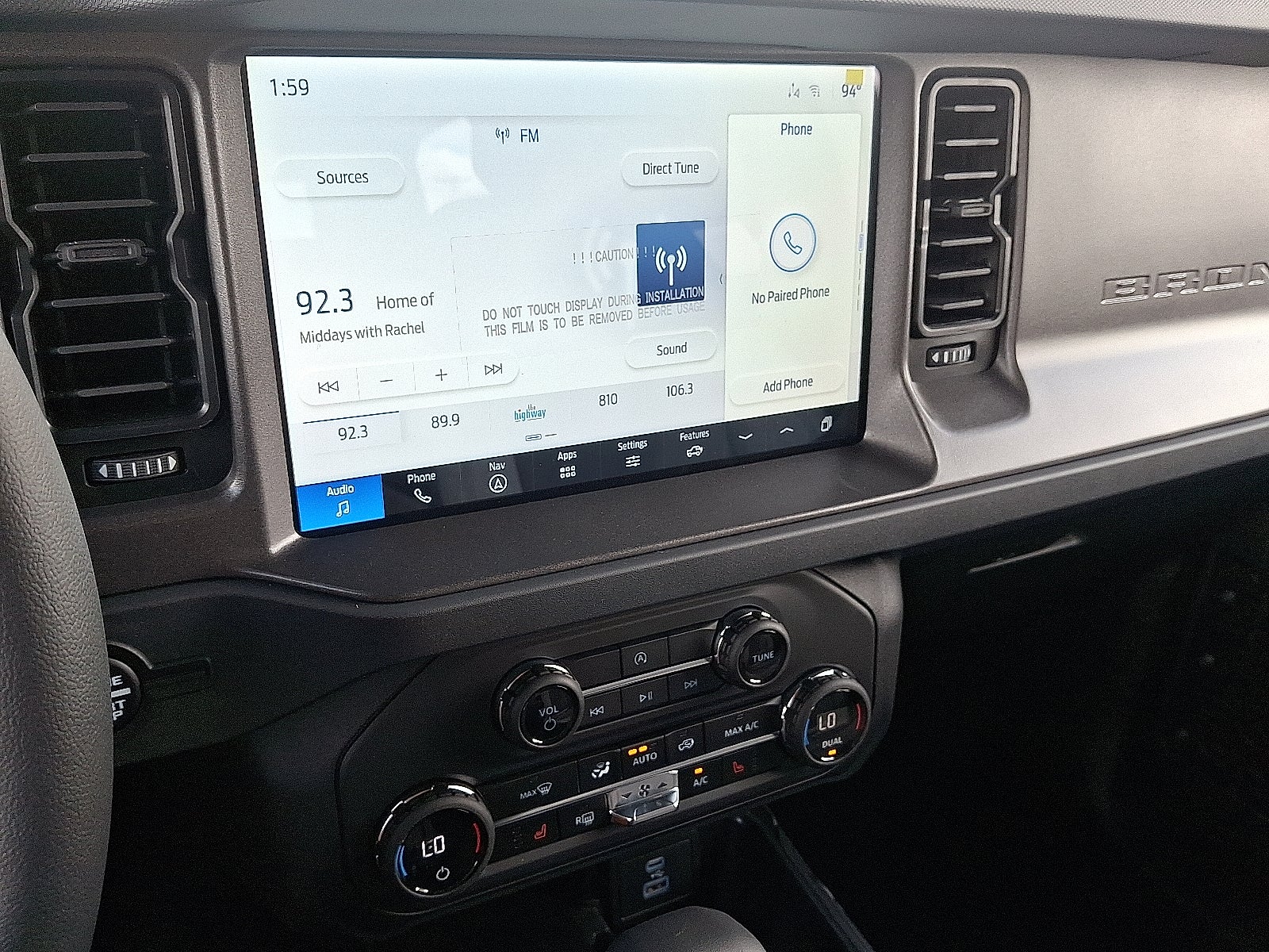 2025 Ford Bronco Big Bend