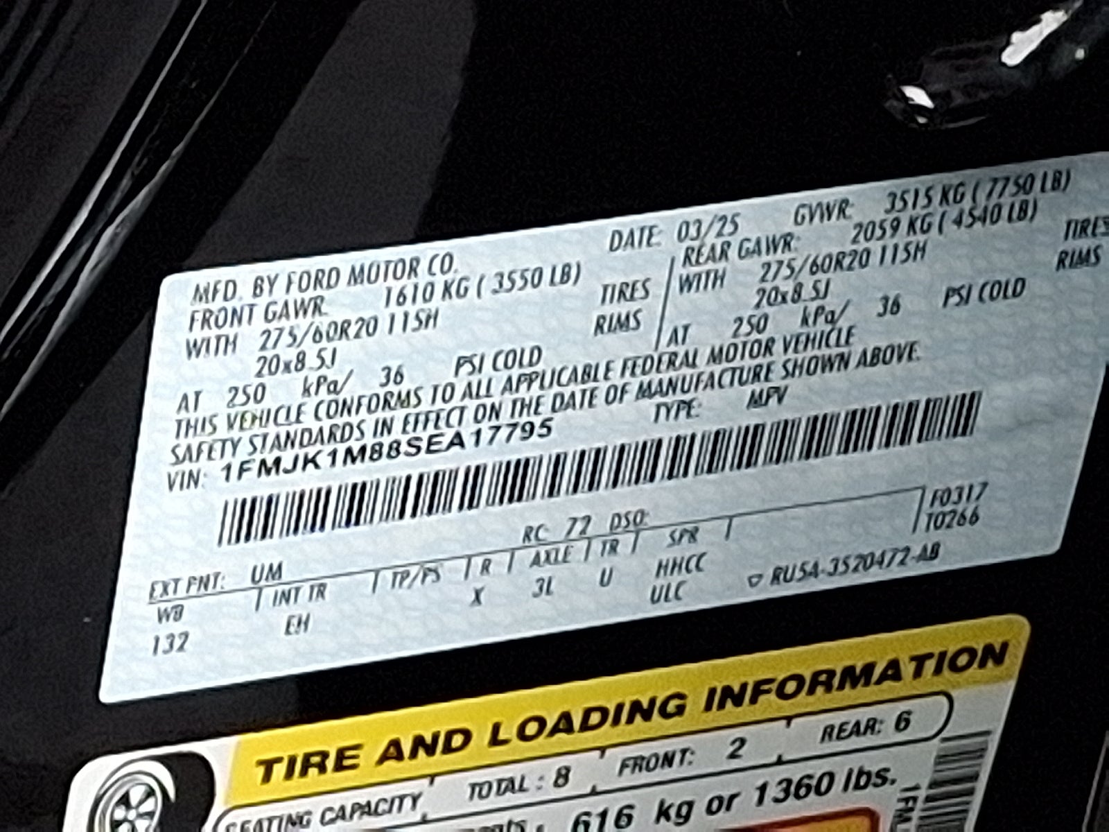 2025 Ford Expedition Max Platinum