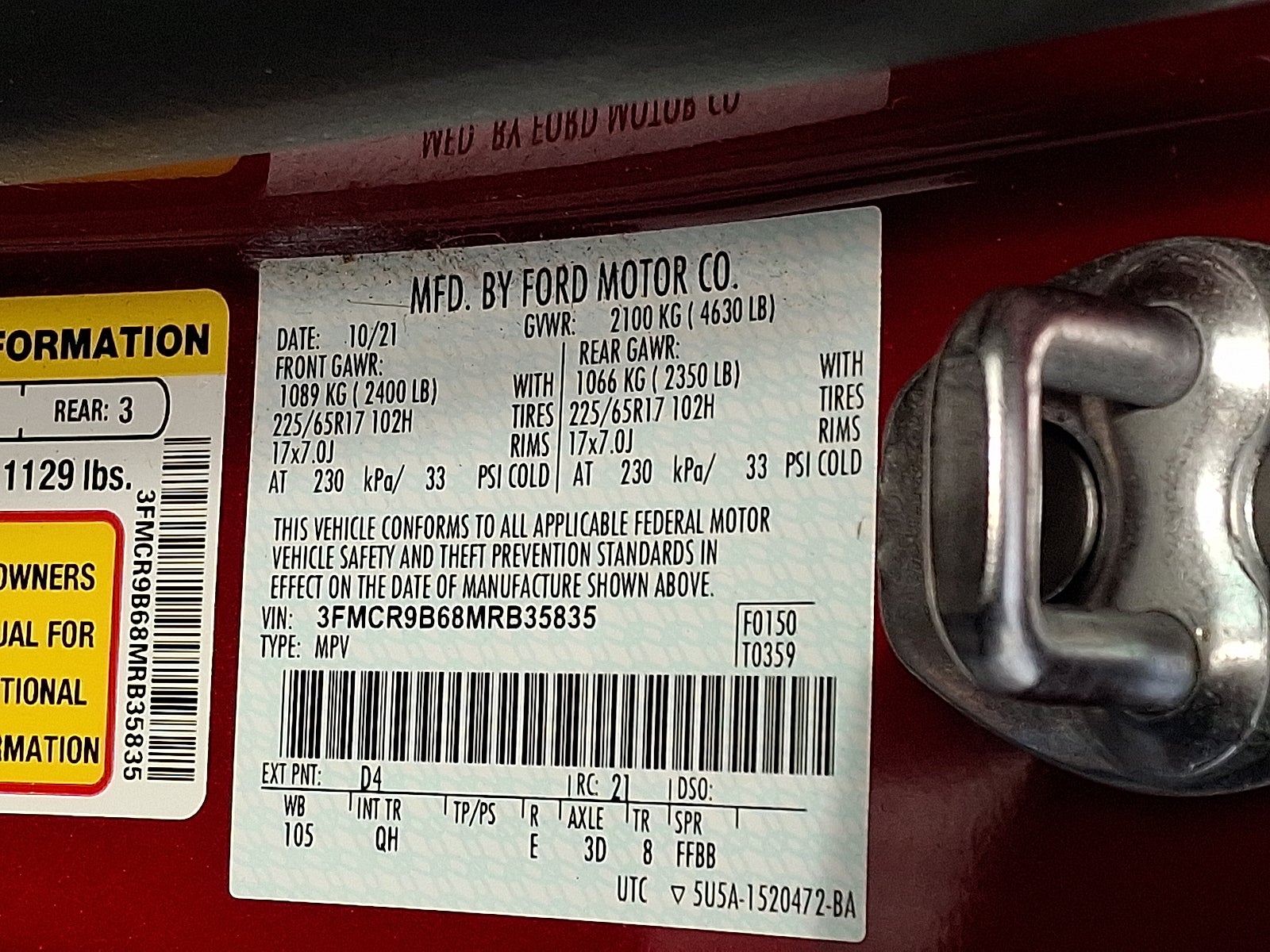 2021 Ford Bronco Sport Big Bend