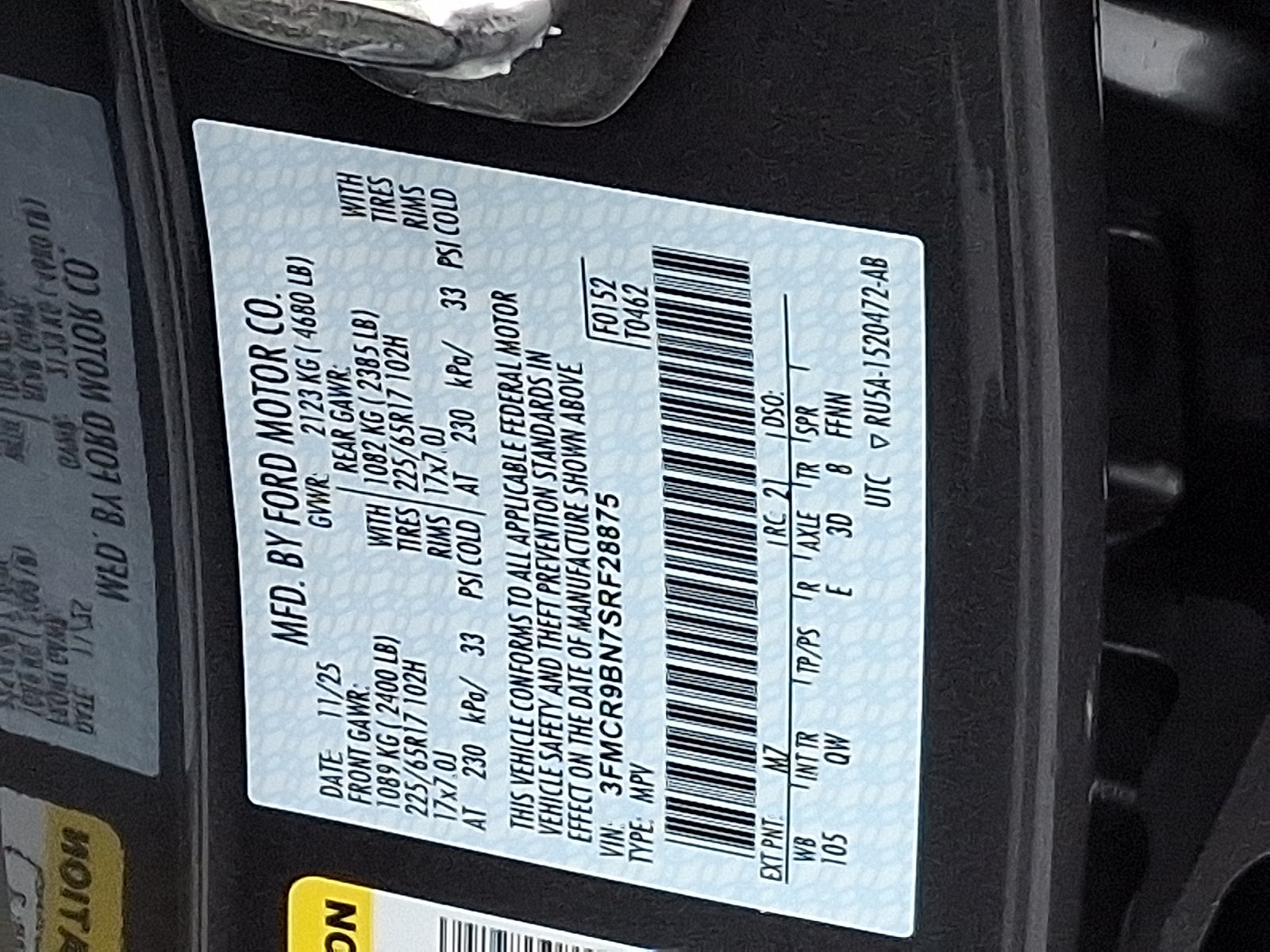 2025 Ford Bronco Sport Big Bend